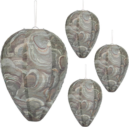 🔥Final Hours 70% OFF 🔥No more bees around you🚫🐝4 Pack Wasp Nest Decoy Hanging Wasp Nest Stay Away from Wasps Hornets Yellow Jackets