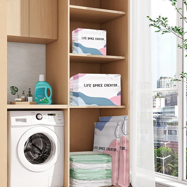 🌸Last Day Buy 5 Get 5 Free💗No-Pump 3D Vacuum Storage Bags